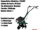 Motosapa Motocultor Sapa Benzina 2.45CP 2900 rpm + Livrare GRATUITA !