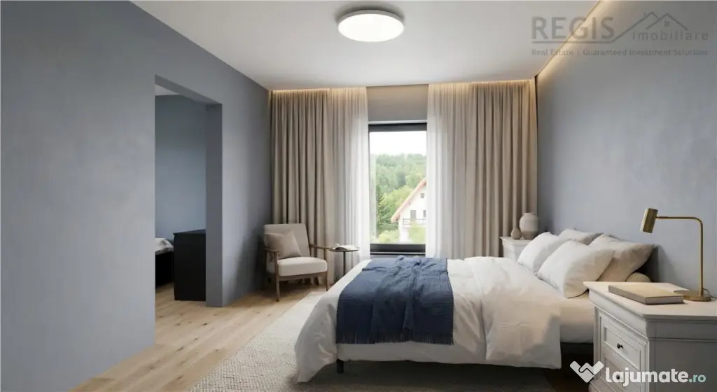 Vila premium cu lac privat si panorama catre Masivul Postava