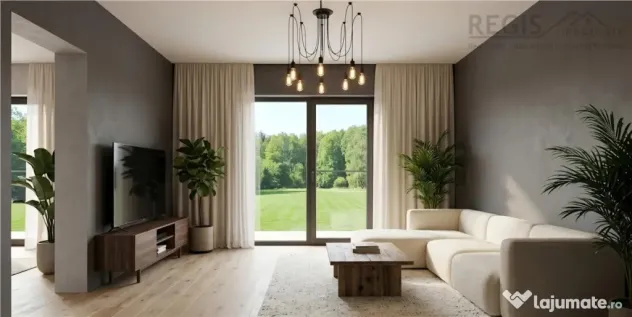 Vila premium cu lac privat si panorama catre Masivul Postava