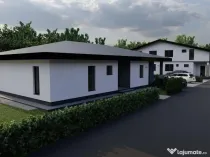 Casă cu teren 550 mp, disponibilă la roșu, semifinisat sa