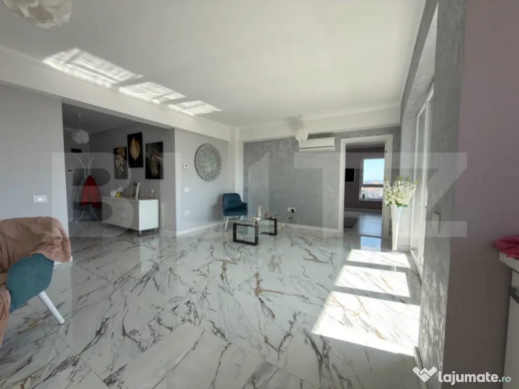 Apartament panoramic cu 2 camere | Dubla orientare | Parcare