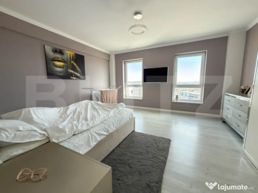Apartament panoramic cu 2 camere | Dubla orientare | Parcare