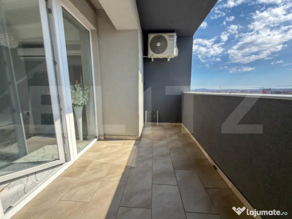 Apartament panoramic cu 2 camere | Dubla orientare | Parcare