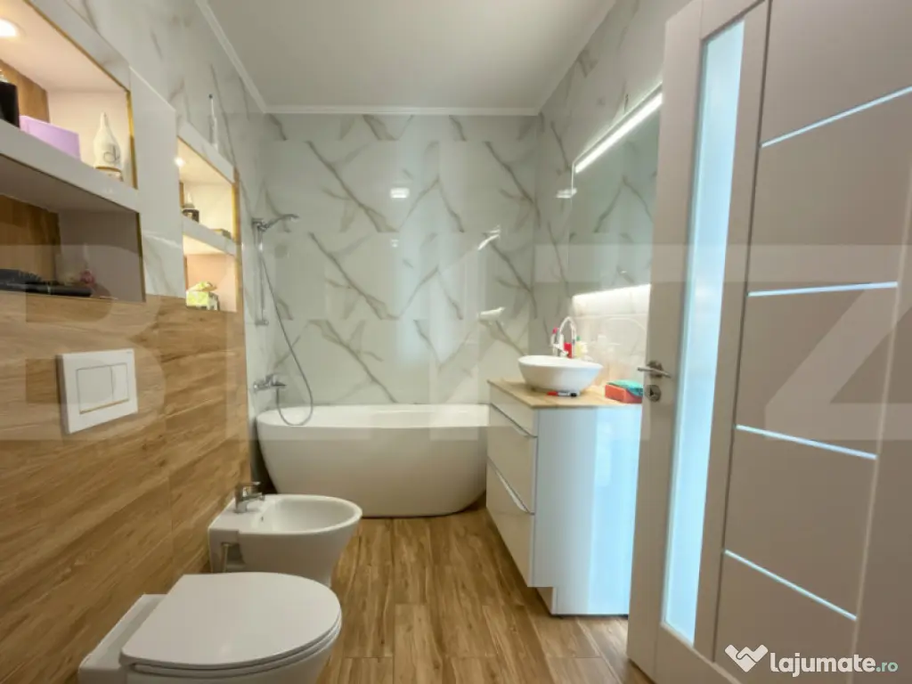 Apartament panoramic cu 2 camere | Dubla orientare | Parcare