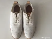 Tenisi casual Cole Haan ZER GRAND Wingtip Oxford culoare Alba 