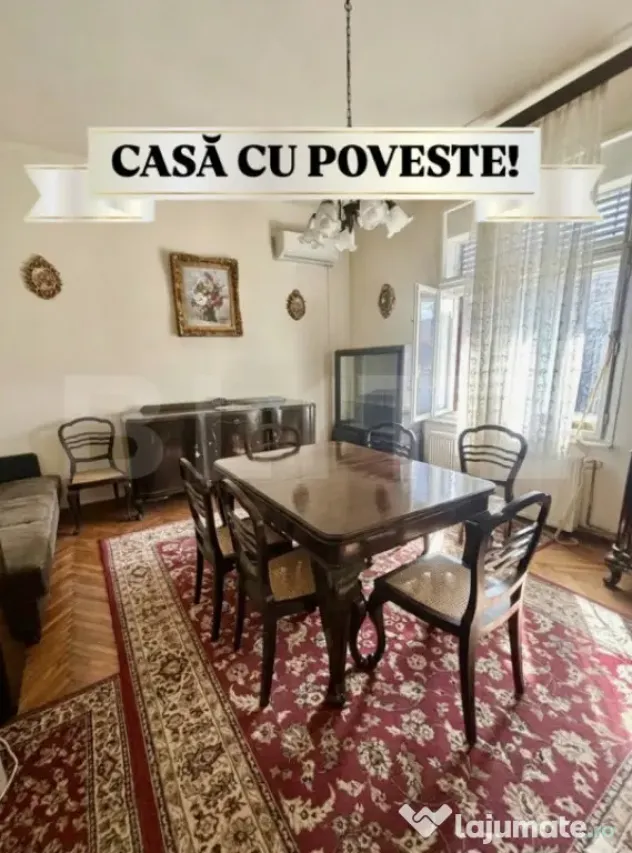 Casă cu arhitectură elegantă și pod înalt, la 15 minute