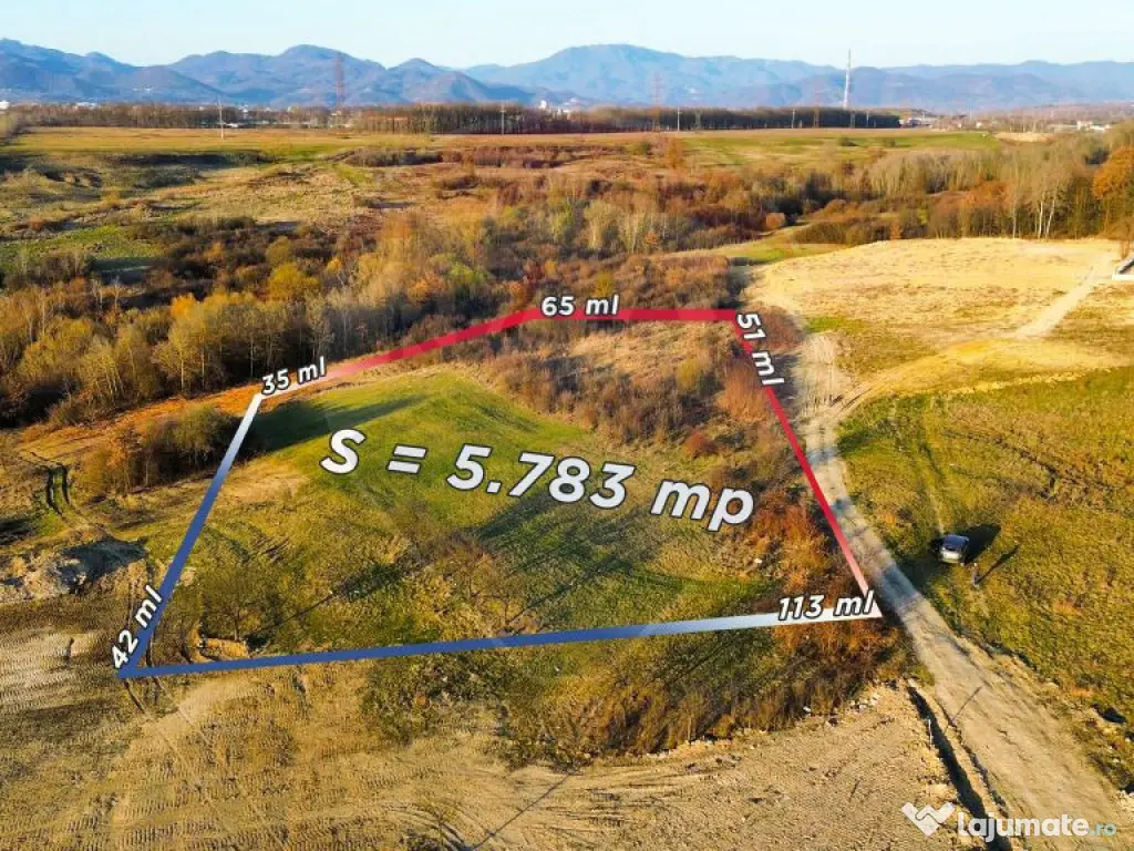 Teren 5783 mp Satu Nou de Jos / Strada Principala