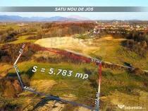 Teren 5783 mp Satu Nou de Jos / Strada Principala