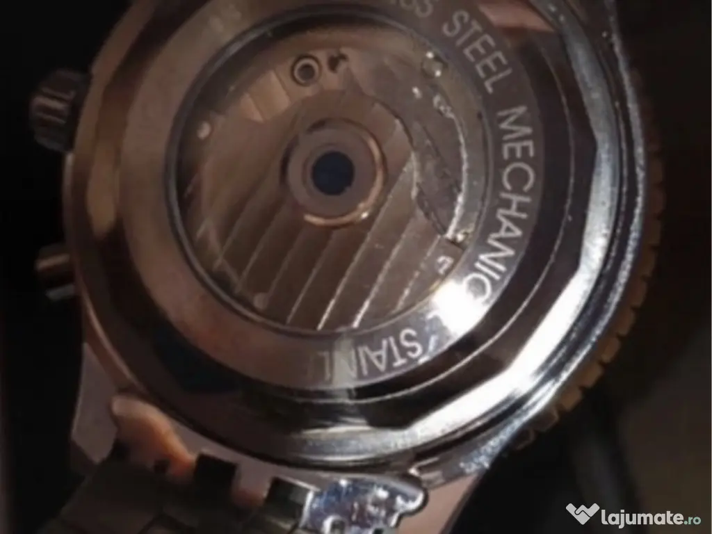 Ceas barbatesc de mana Multifunctional Tourbillon Skeleton Mecanic Automatic