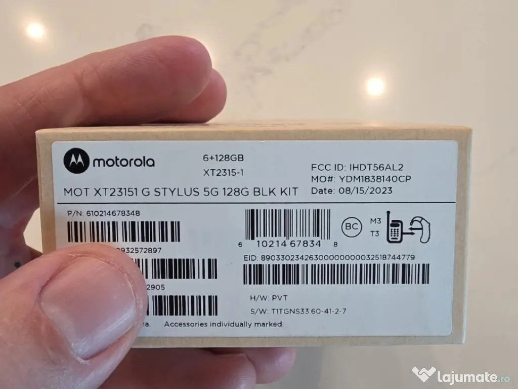 Motorola Moto G Stylus - 128 GB - Black