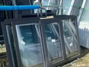 Ferestre termopan gri antarcit 3 canate 