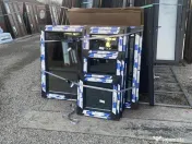 Ferestre termopan gri antarcit 3 canate 