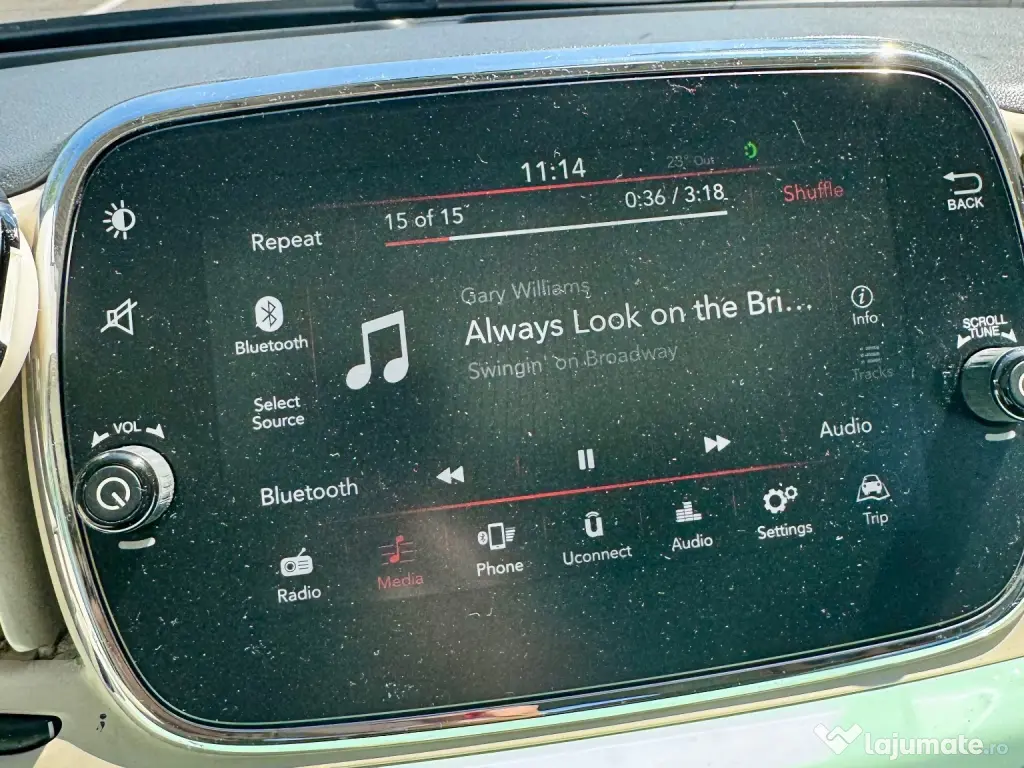 Fiat 500 2017 70k km automata verde lattementa