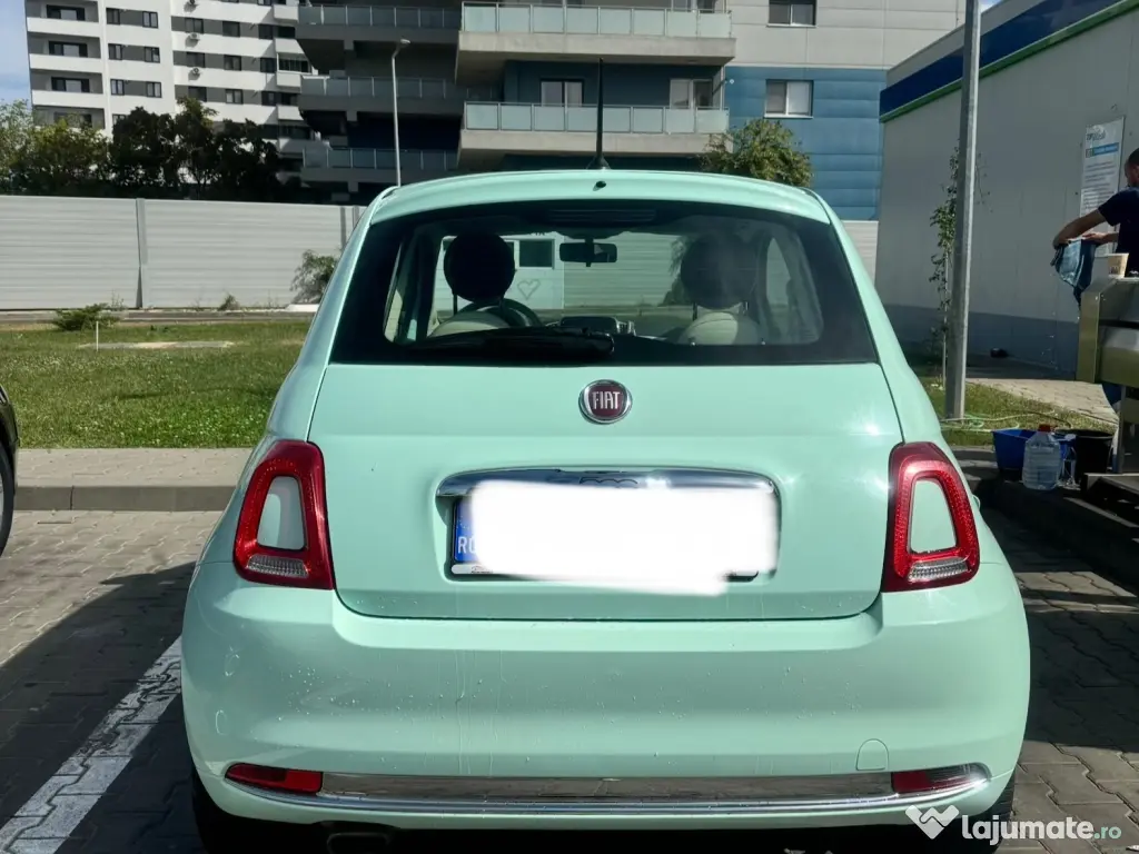 Fiat 500 2017 70k km automata verde lattementa