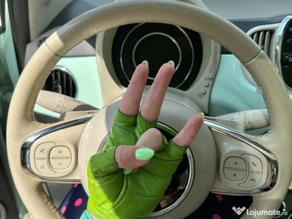 Fiat 500 2017 70k km automata verde lattementa