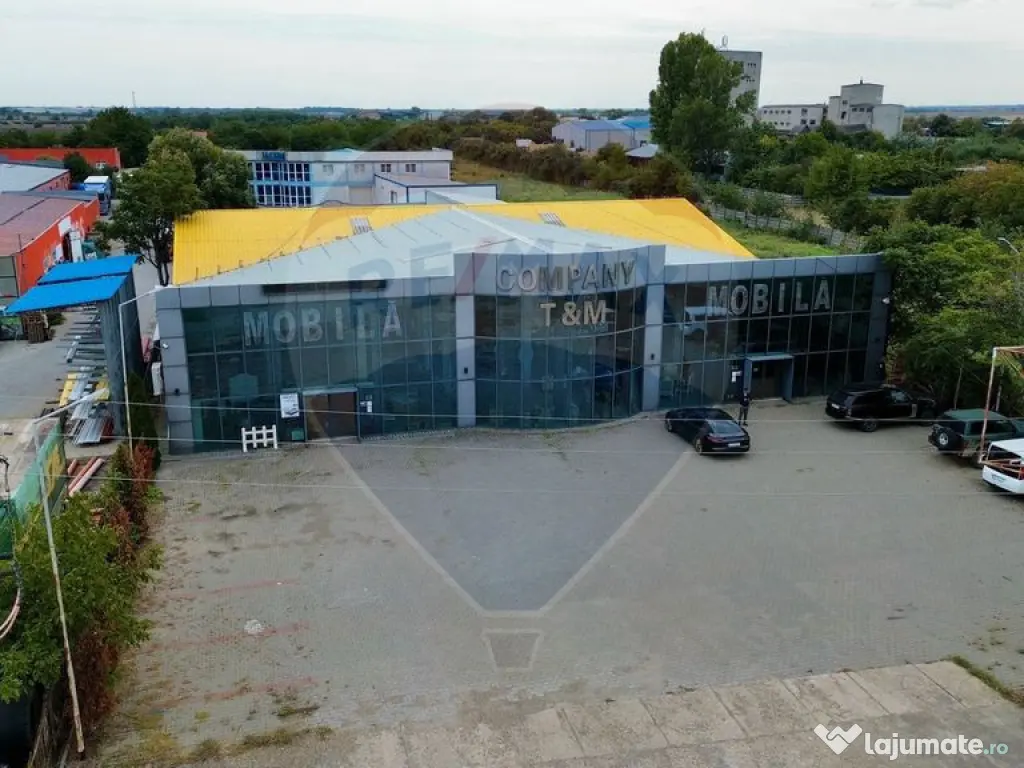 Hala/Showroom 1400mp Calea Moldovei