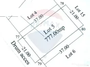 Teren in Paradisul Verde – Corbeanca | 777 mp | Toate u... 