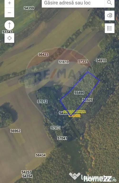 Teren forestier 15,618 mp Santimreu / com. Salard
