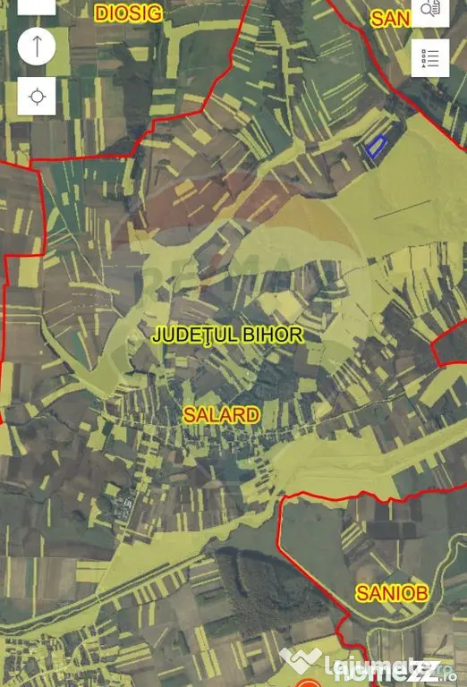 Teren forestier 15,618 mp Santimreu / com. Salard