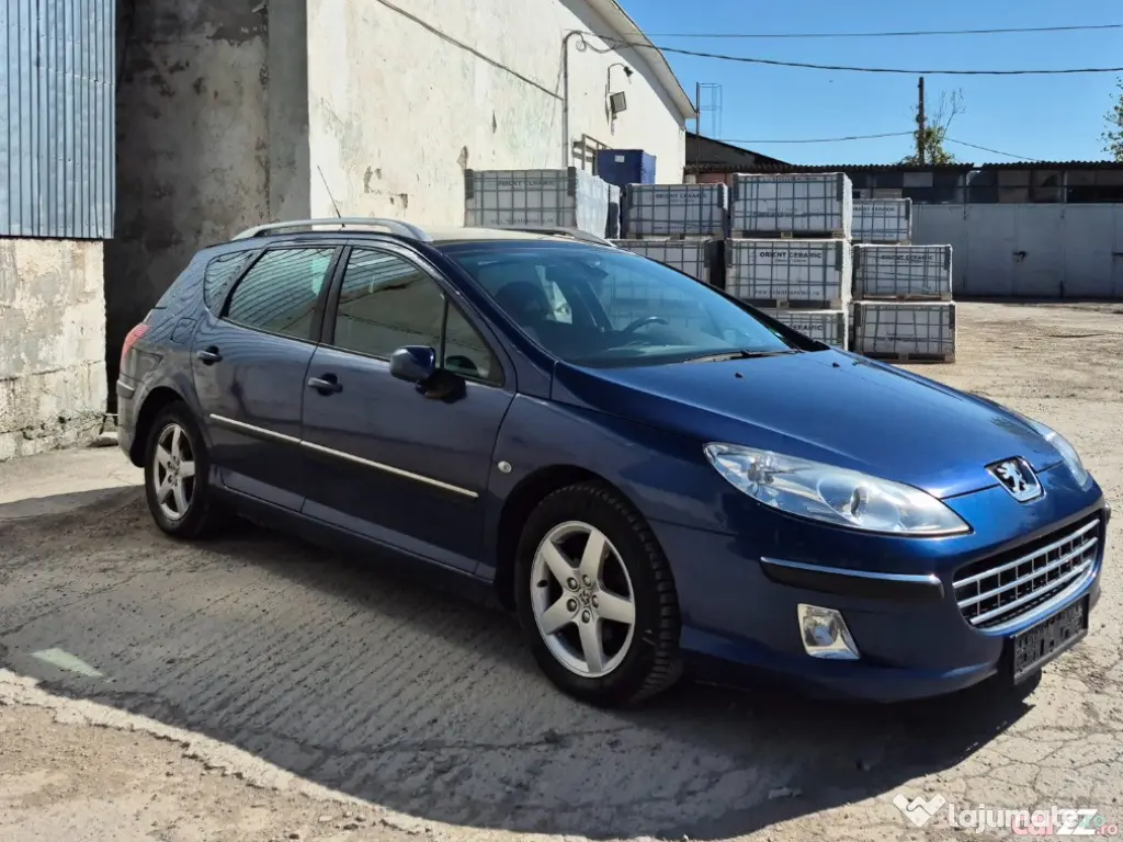 Peugeot 407 Combi Albastru,2.0Hdi,Automatik,136cp,16v,primul proprietar România
