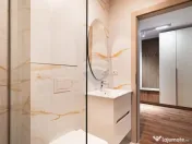 Apartament modern 3 camere, prima închiriere, loc parcar... 