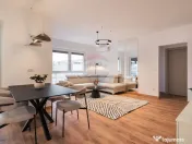 Apartament modern 3 camere, prima închiriere, loc parcar... 