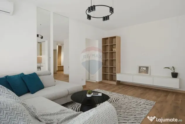 Apartament modern 3 camere, prima închiriere, loc parcar...