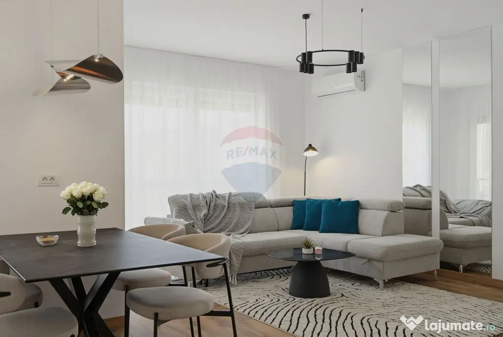Apartament modern 3 camere, prima închiriere, loc parcar...