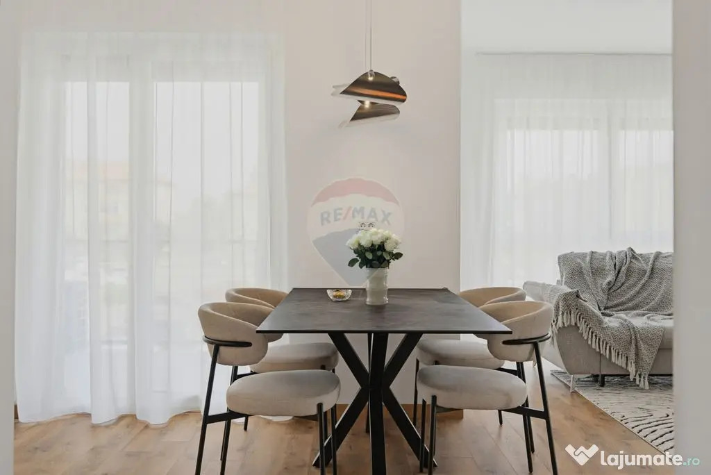 Apartament modern 3 camere, prima închiriere, loc parcar...