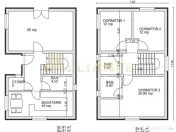 Magurele-Casa Individuala-Central-4 Camere- 3 Bai 