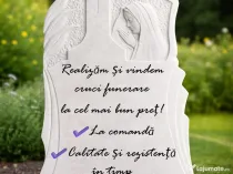 Cruci funerare rezistente – execuție rapidă, preț accesibil