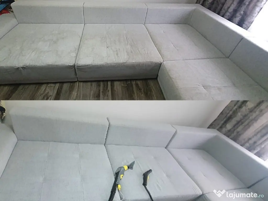 Curatare Profesionala Tapiterie, canapele, colțare, saltele.