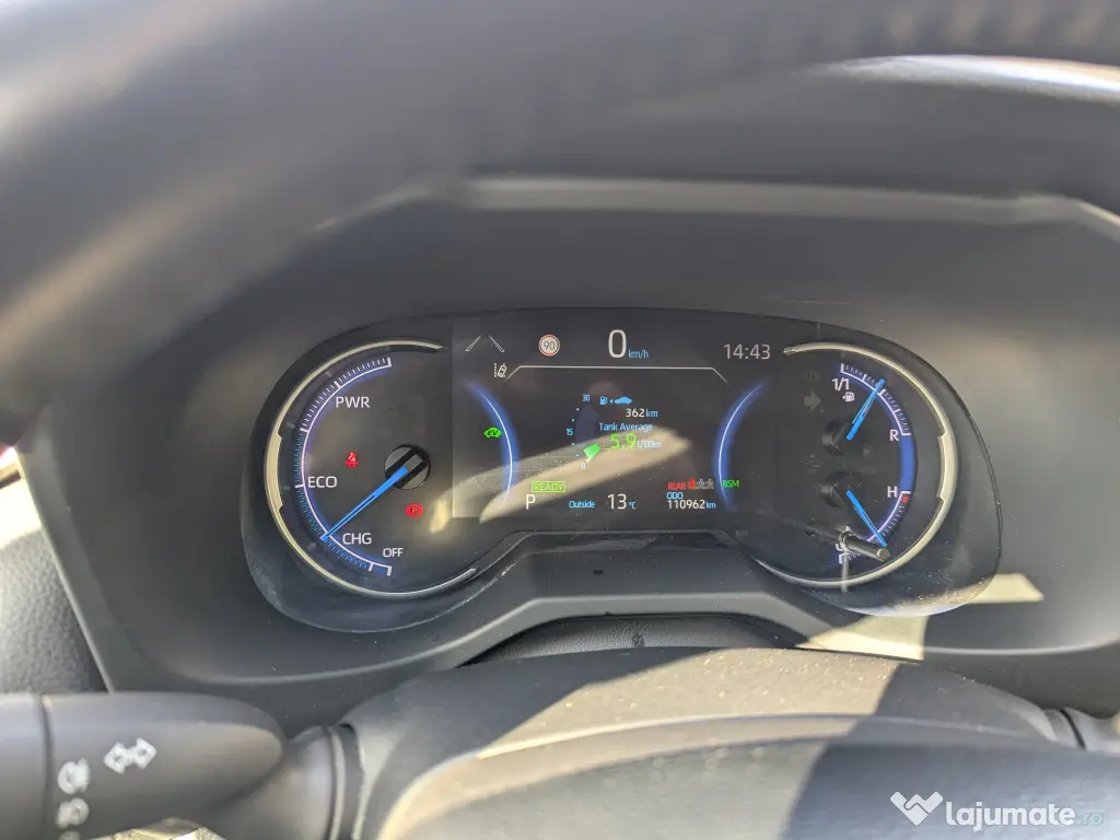 Toyota RAV4 2.5 Hybrid AWD, Luxury, 111000 km, 2020, primul proprietar