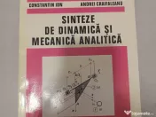 Sinteze de dinamica și mecanică analitică 