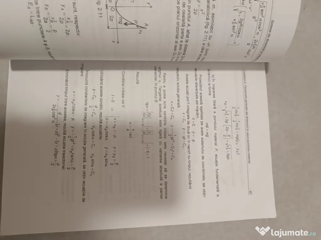 Sinteze de dinamica și mecanică analitică