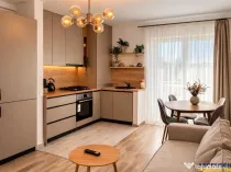 Rezidenta mobilata,utilata,tip studio,terasa, boxa,loc parca