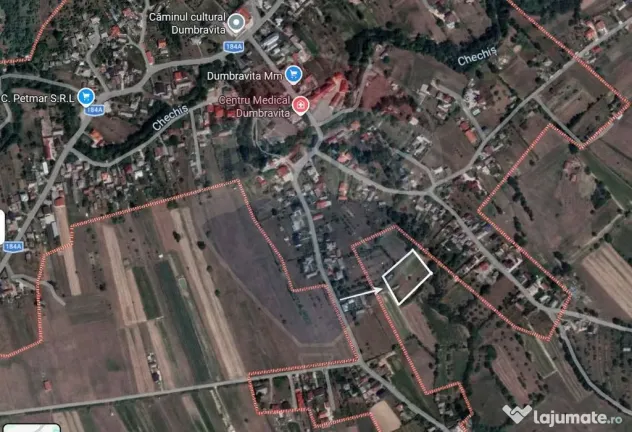 TEREN cu PRIVELISTE - Dumbravita