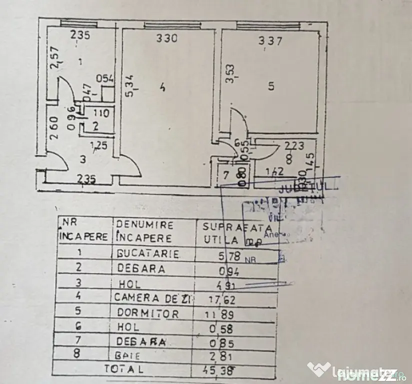 Apartament 2 camere, zona Scolilor, parter. - Braila (Braila)