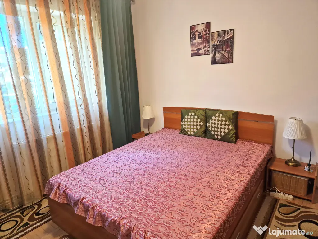 Inchiriez apartament cu 2 camere in Campina, renovat, central
