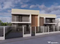 Case individuale P + E la cheie, 135 mpu, 300 mp teren, zona