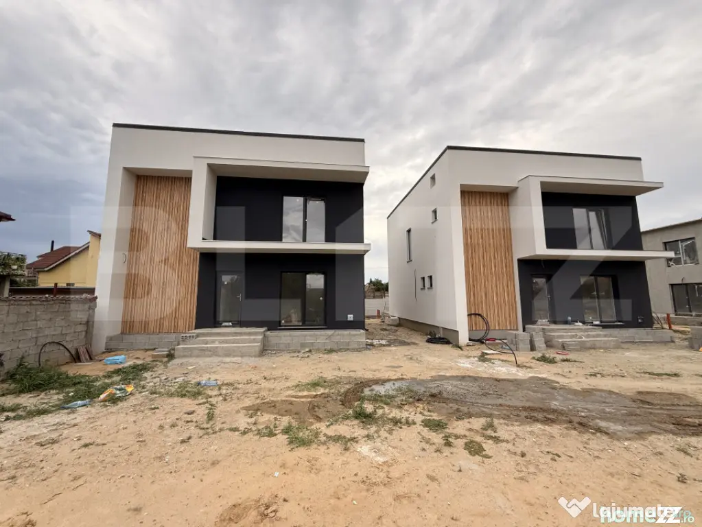 Casă individuală P + E la cheie, 135 mpu, 340 mp teren, zo