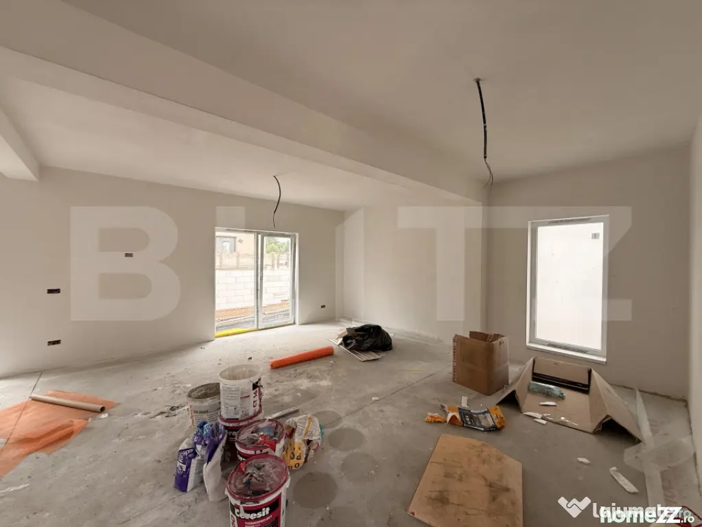 Casă individuală P + E la cheie, 135 mpu, 340 mp teren, zo
