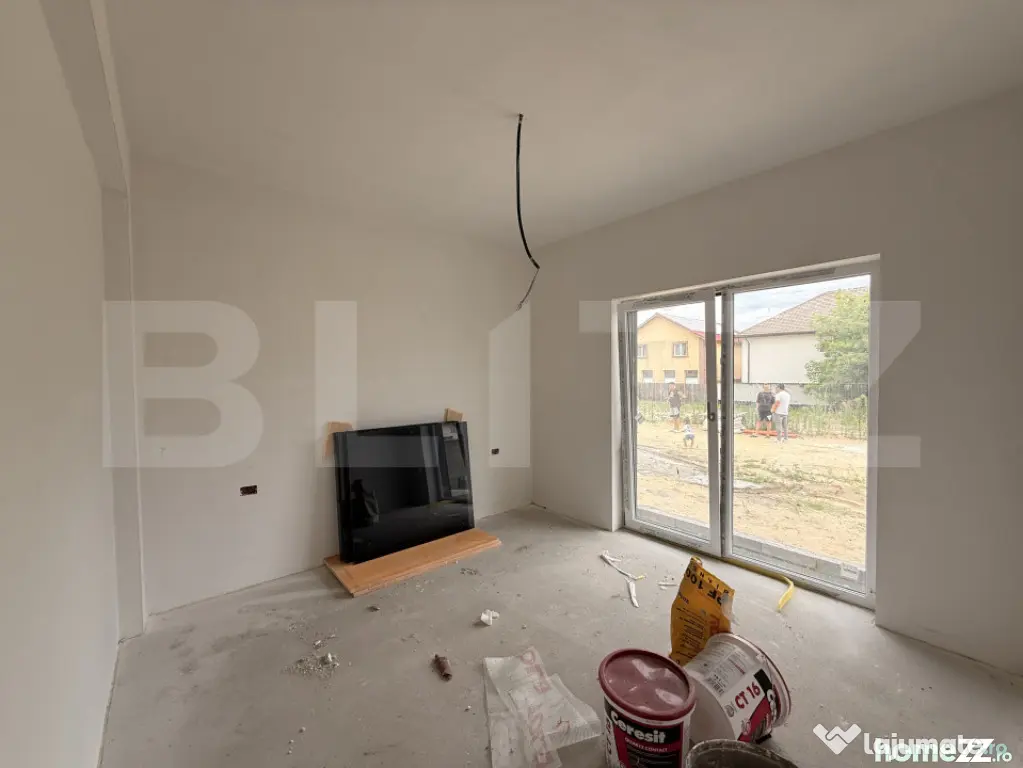Casă individuală P + E la cheie, 135 mpu, 340 mp teren, zo