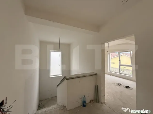 Casă individuală P + E la cheie, 135 mpu, 340 mp teren, zo