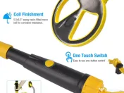 Aparat pentru detectare metale în medii subacvatice