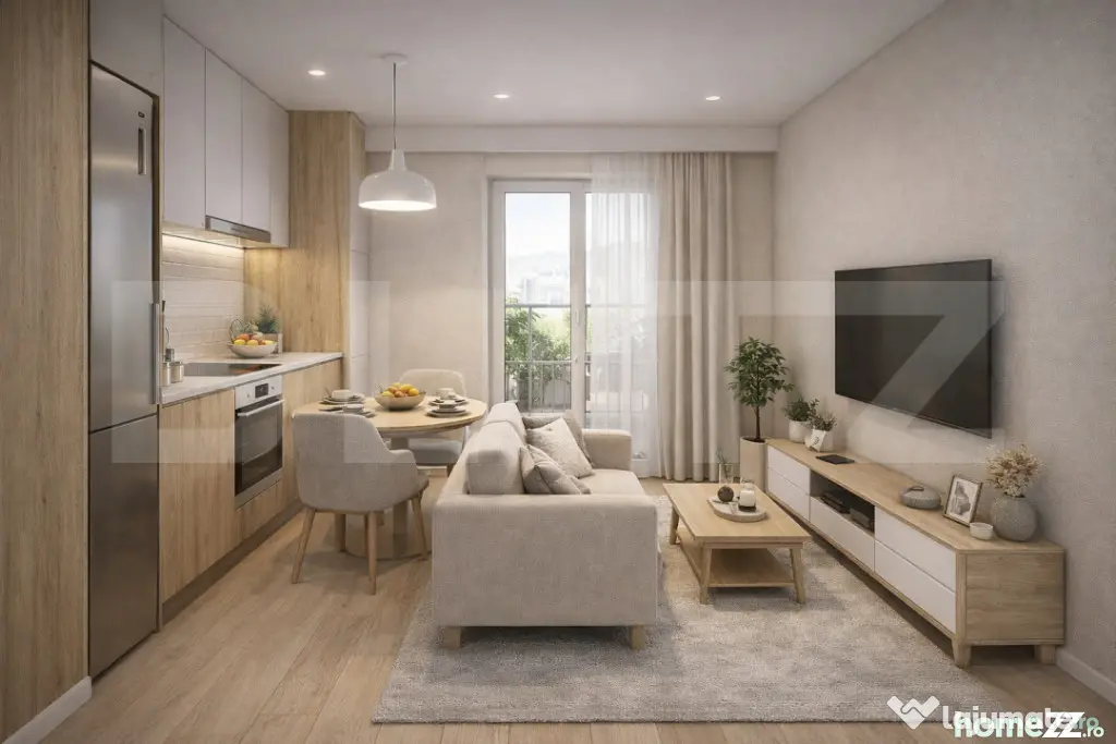Apartament cu 2 camere de vânzare | Etajul 1 | Bloc nou –