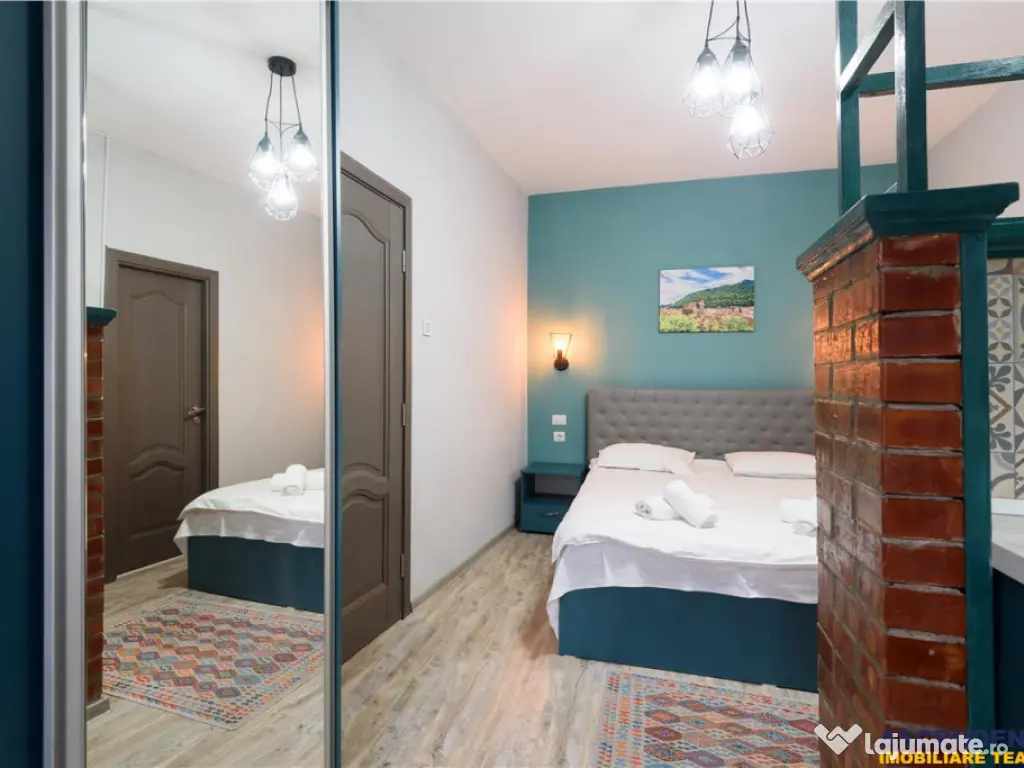 Apartament extins, trei unitati locative cu baie proprie, ce