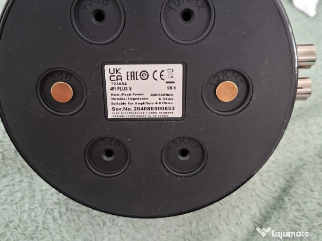 Super-tweeter ELAC 4Pi Plus V