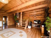 Casa din busteni cu ferma zootehnica si afacere (Tengheler, 