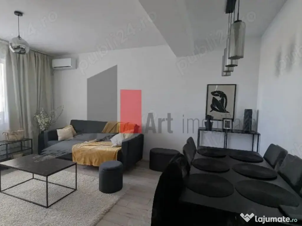 Inchiriez apartament cu 2 camere+ loc de parcare Uverturii